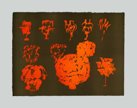 Ets En Aquatint Consagra - Composizione