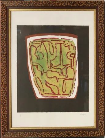 Lithografie Consagra - Senza titolo