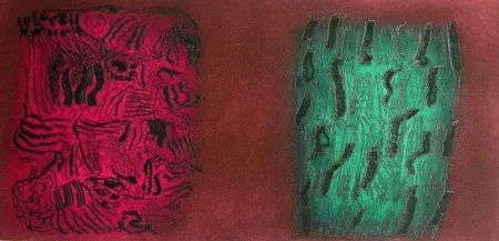 Ets En Aquatint Consagra - Senza titolo