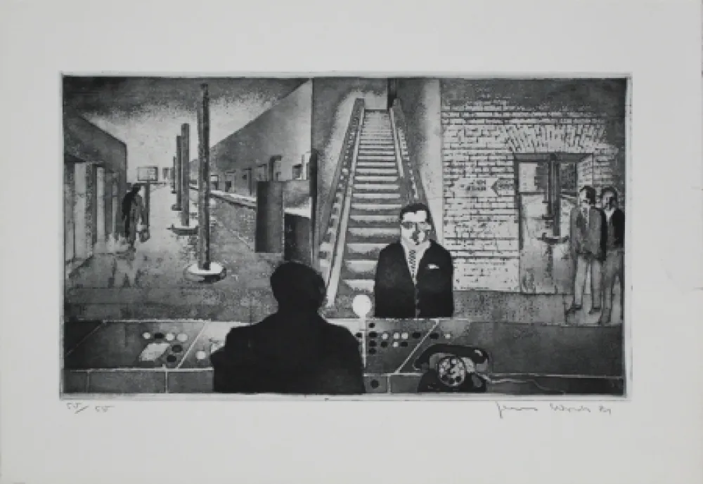 Aquatint Cords - Bahnhof (Train Station)