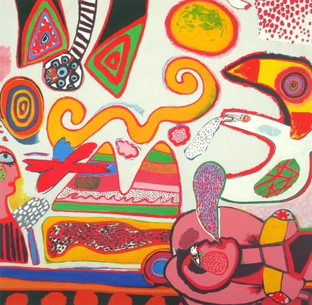 Lithografie Corneille - Bain et soleil