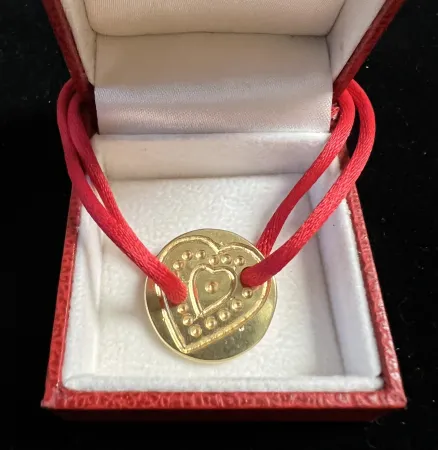 Multiple Corneille - Bracelet Coeur en Vermeil - Edition numérotée à 50 ex. Bijou d'artiste