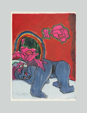 Zeefdruk Corneille - Composition