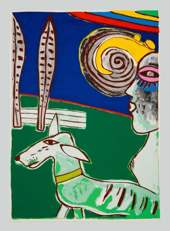 Zeefdruk Corneille - Composizione