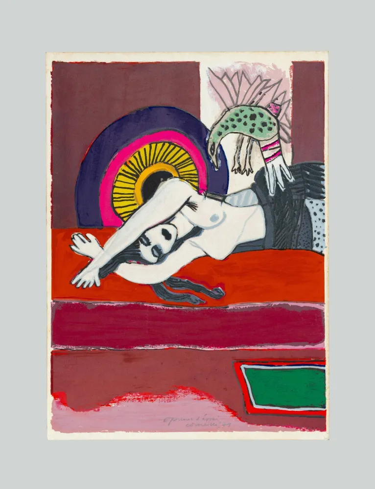 Zeefdruk Corneille - Composizione