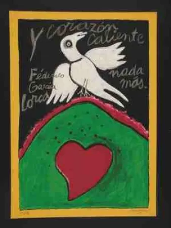 Zeefdruk Corneille - Corazon