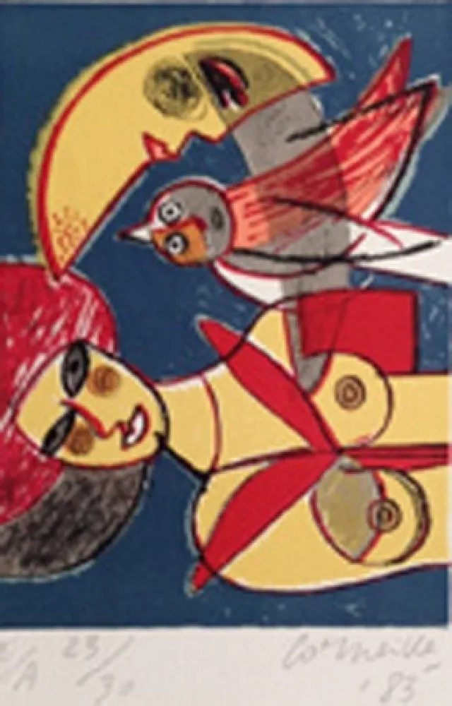 Lithografie Corneille - Enchantement des jours 3