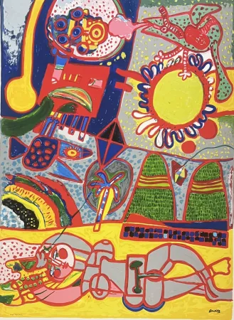 Digitale Print Corneille - Féérie Brésilienne, 1996 - Tirage à 45 ex. 