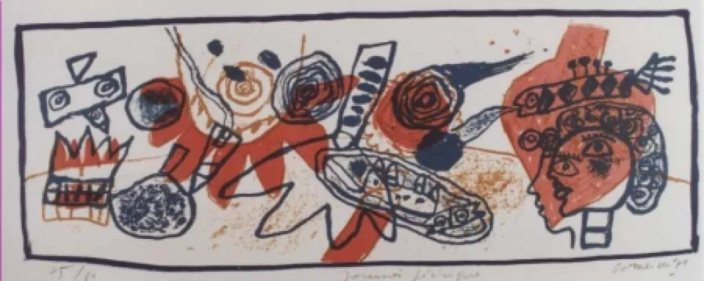 Lithografie Corneille - Journee feerique