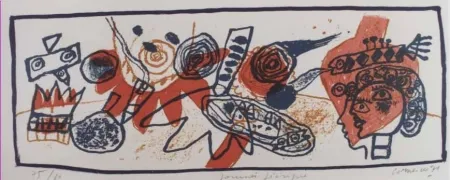 Lithografie Corneille - Journee feerique