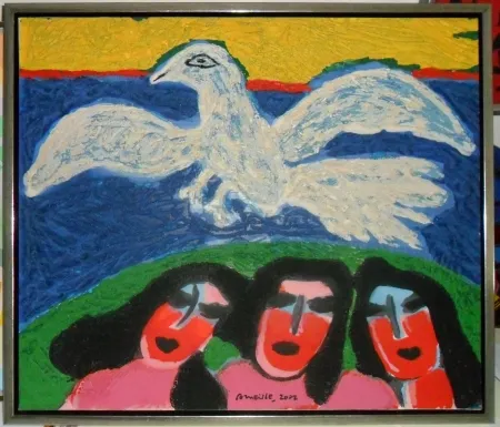 Zeefdruk Corneille - Le femmes de la bible IV