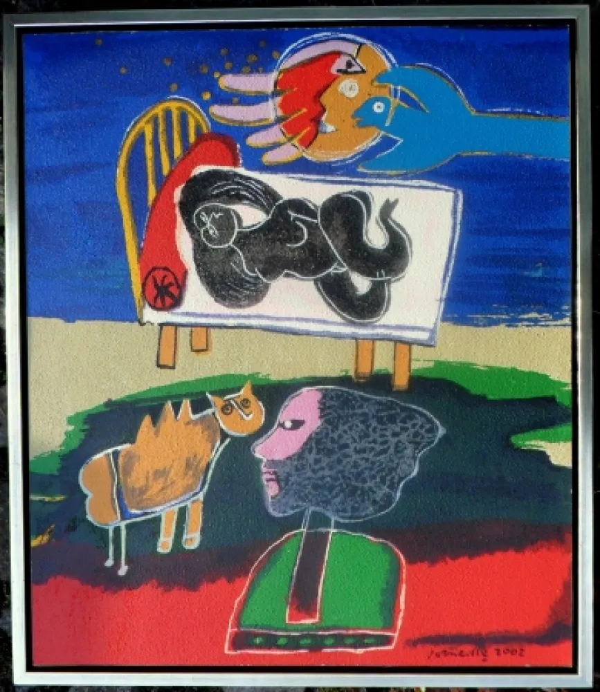 Zeefdruk Corneille - Les femmes de la bible II