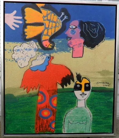 Zeefdruk Corneille - Les femmes de la bible III