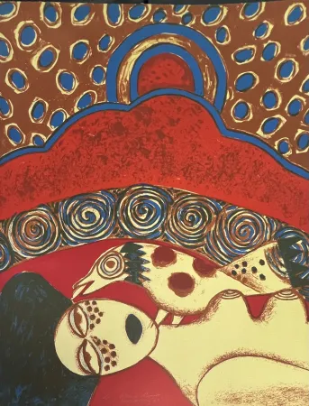 Lithografie Corneille - Lithographie Plein chant 1974 E/A