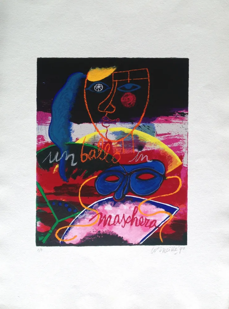 Lithografie Corneille - Maechera 