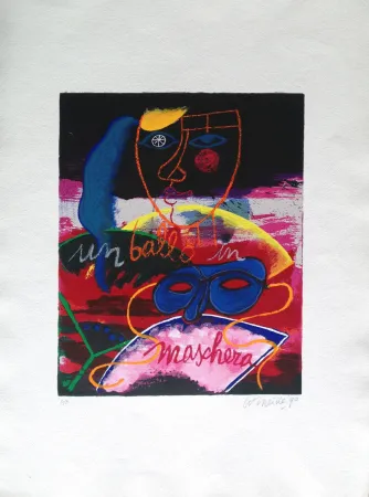 Lithografie Corneille - Maechera 