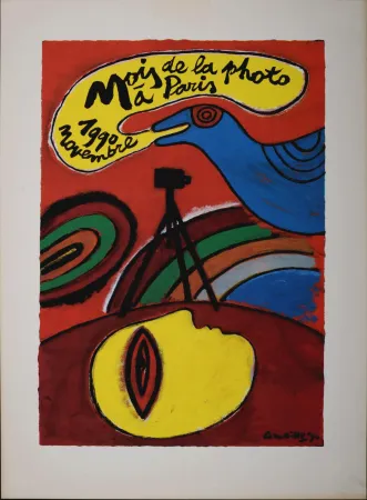 Zeefdruk Corneille - Mois de la photo, 1990