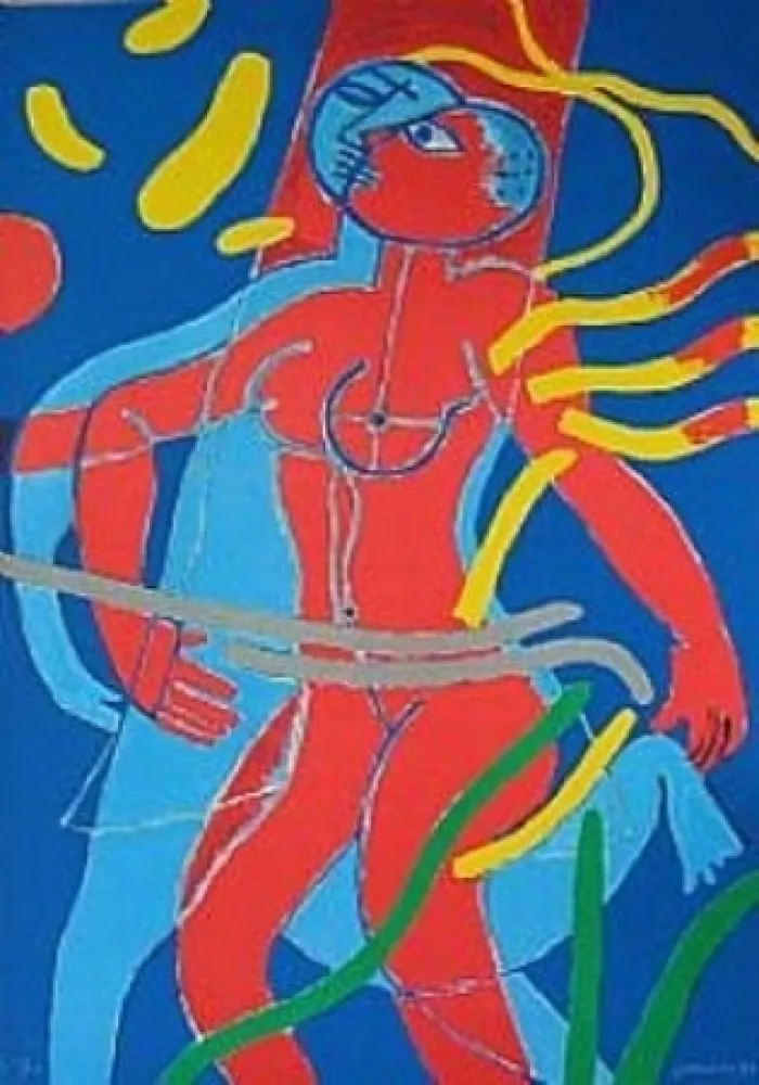 Lithografie Corneille - Olympique 92