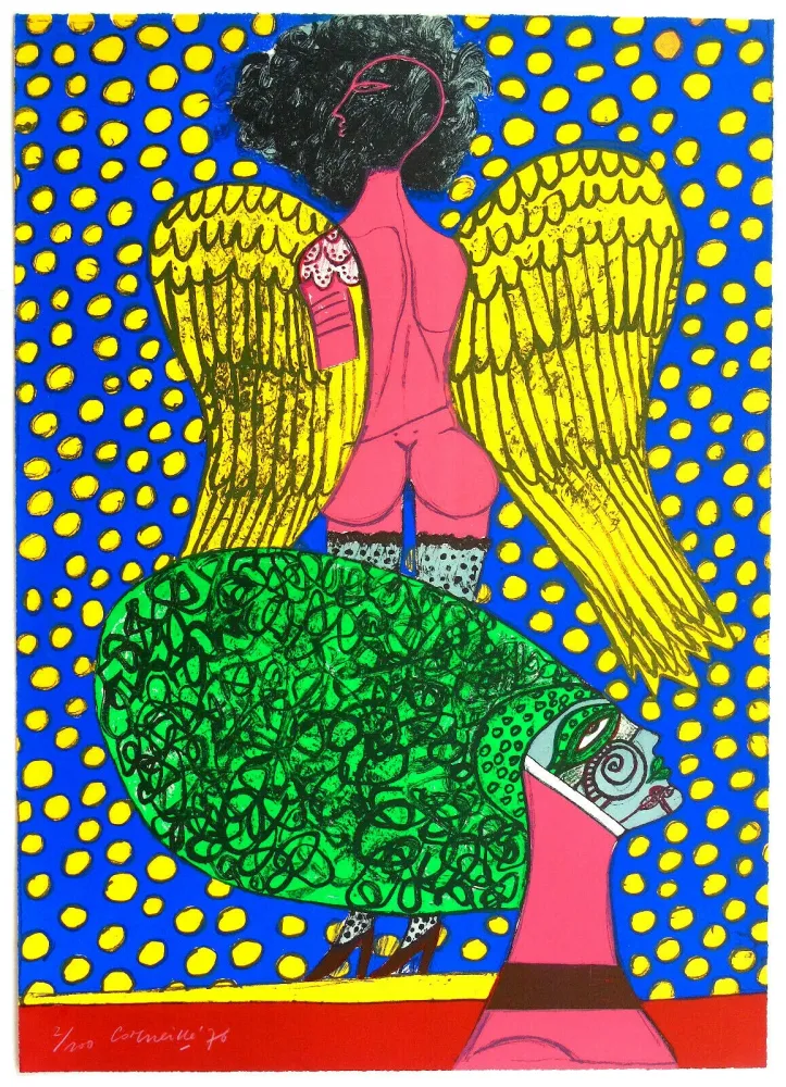 Lithografie Corneille - Omaggio a Fellini