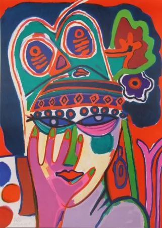 Lithografie Corneille - Portrait I