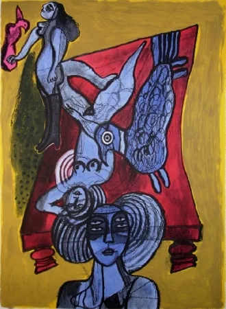 Lithografie Corneille - Reveries II