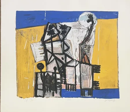 Zeefdruk Corneille - Sérigraphie Cobra, 1951. Exemplaire E/A