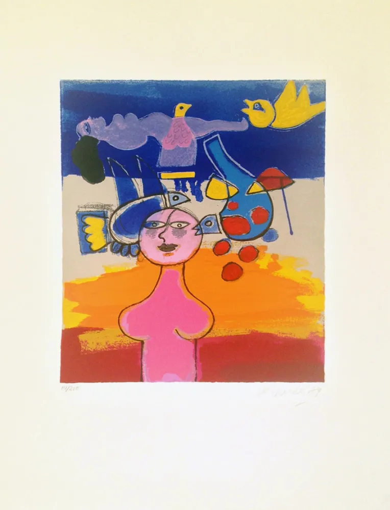 Lithografie Corneille - Six rêves peints