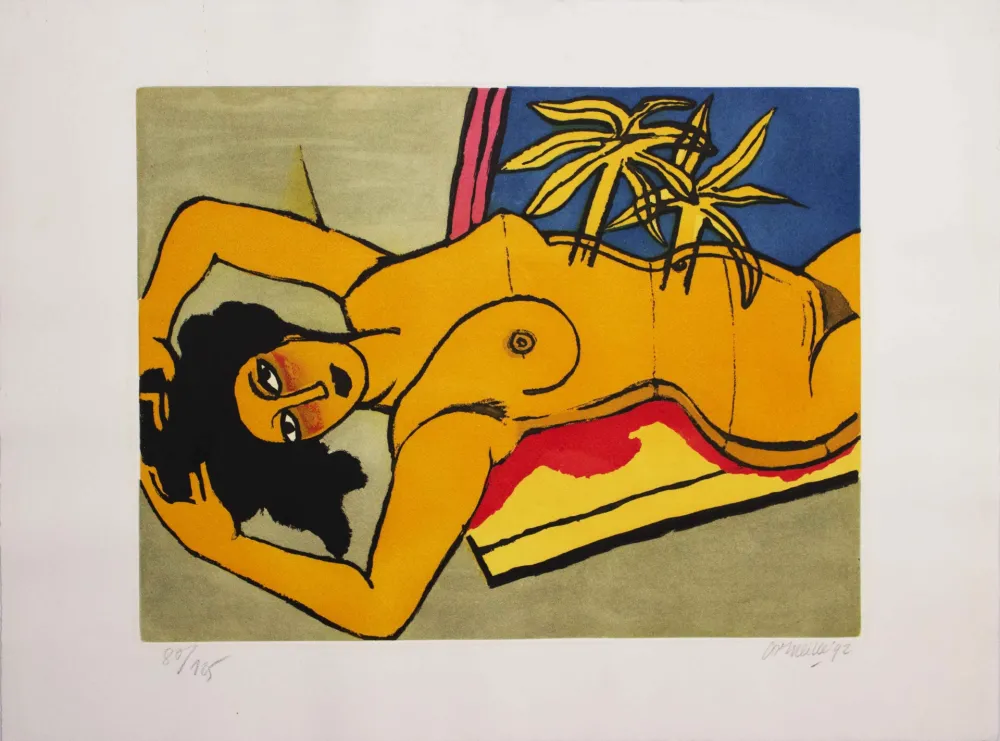 Ets En Aquatint Corneille - Untitled