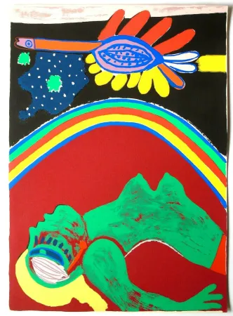 Zeefdruk Corneille - Untitled