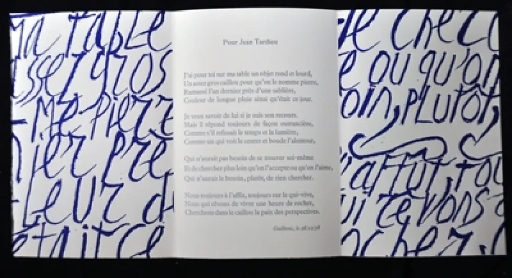 Geïllustreerd Boek Cortot - Sonnets pour trois amis