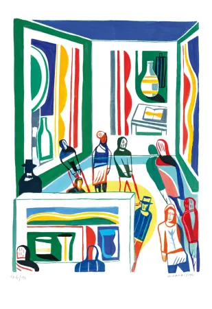 Geen Techniek Corvaisier - AU MUSÉE, épreuve EA / Digigraphie 60 x 40 cm