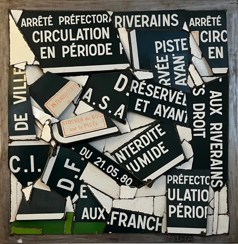 Geen Techniek Costa - Circulation, C. 2005 - Original Artwork!