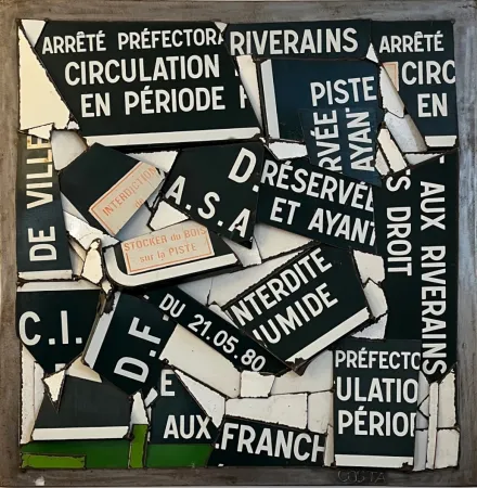 Geen Techniek Costa - Circulation, C. 2005 - Original Artwork!