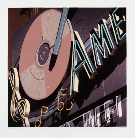 Zeefdruk Cottingham - American Hi-Fi