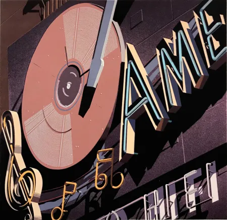 Zeefdruk Cottingham - AMERICAN HI FI