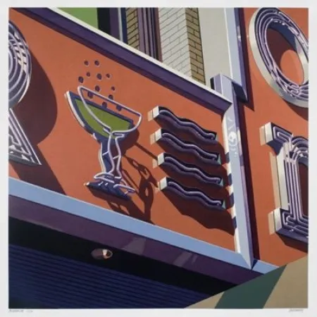 Zeefdruk Cottingham - Champagne