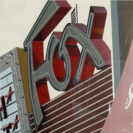 Zeefdruk Cottingham - Fox