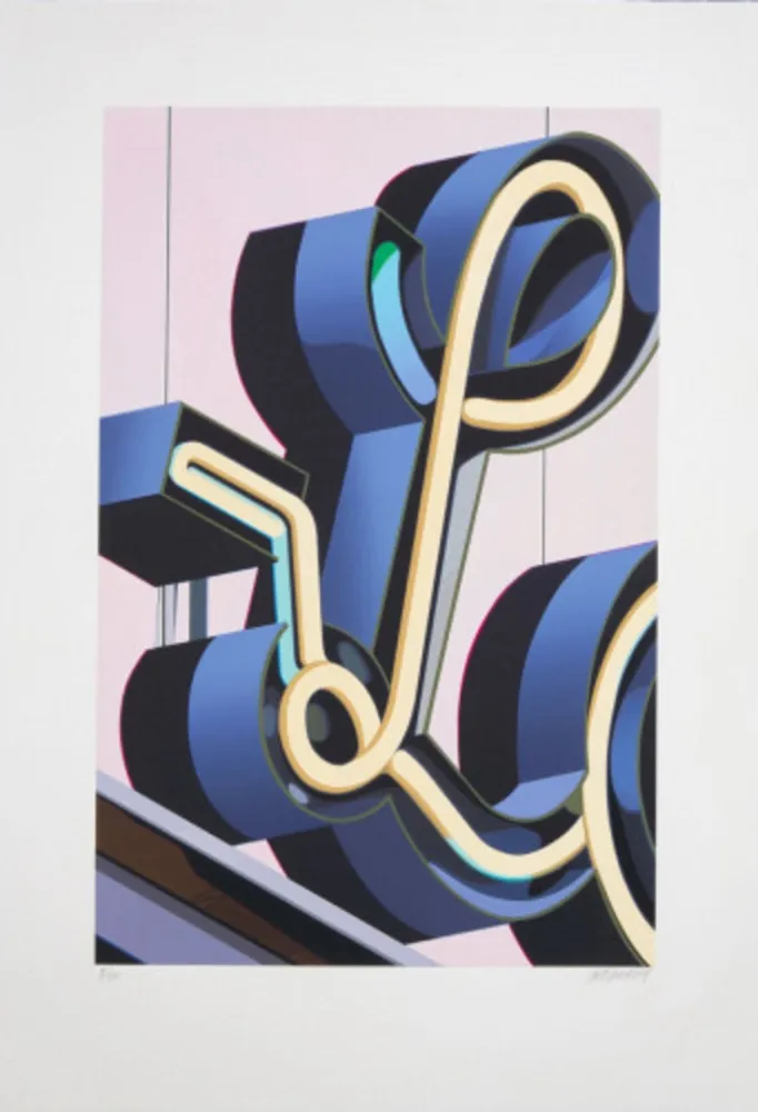 Lithografie Cottingham - L (from An American Alphabet)