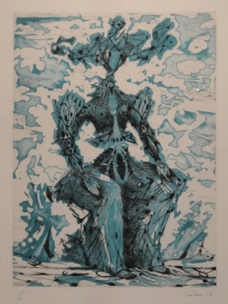 Ets Coutaud - Femme assise