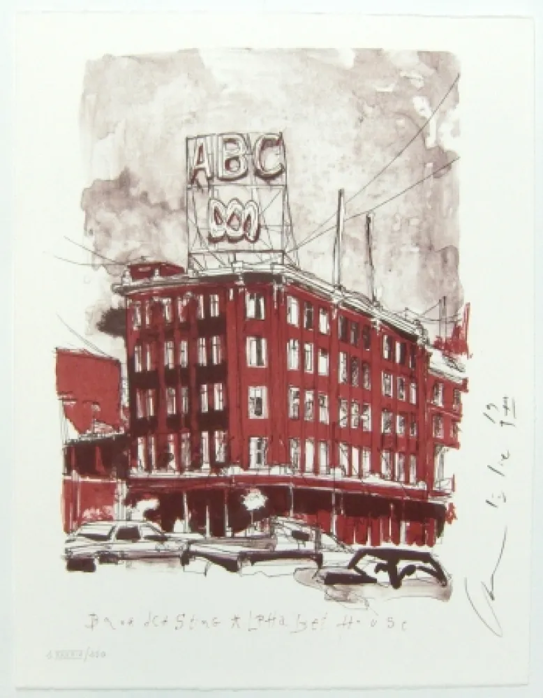 Lithografie Couture - ABC