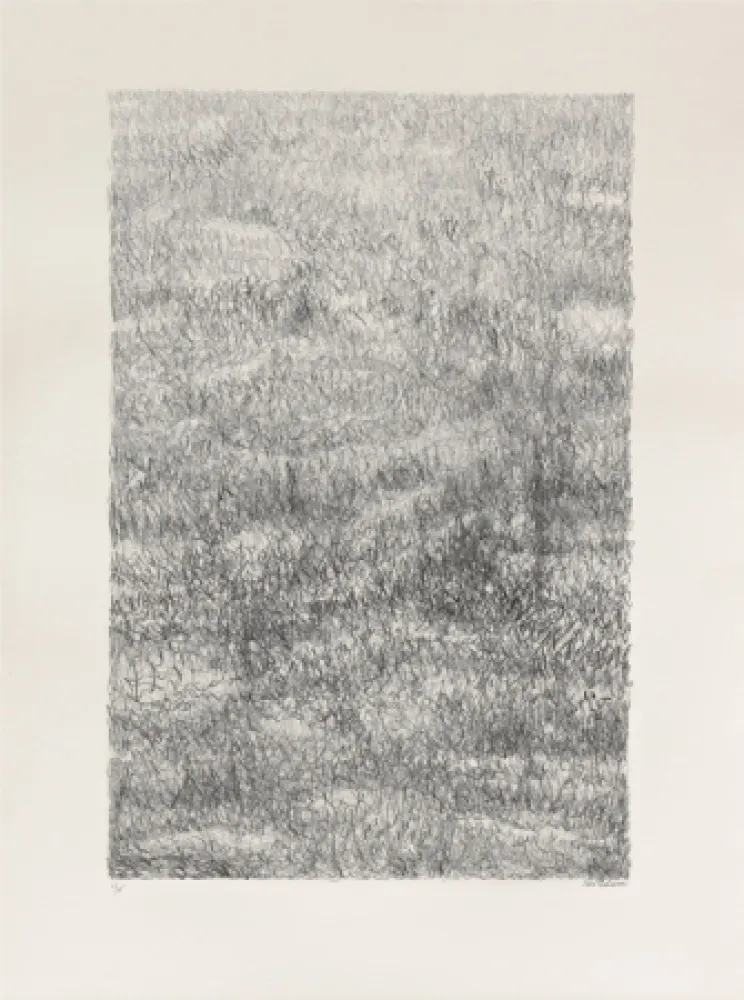 Lithografie Couturier - Dessin du 3ème jour I