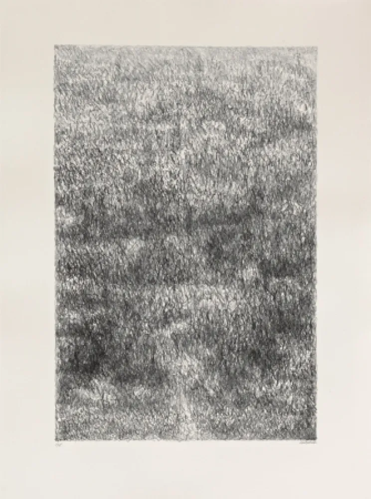 Lithografie Couturier - Dessin du 3ème jour II