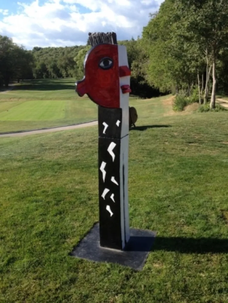 Keramiek Coville - Totem double face