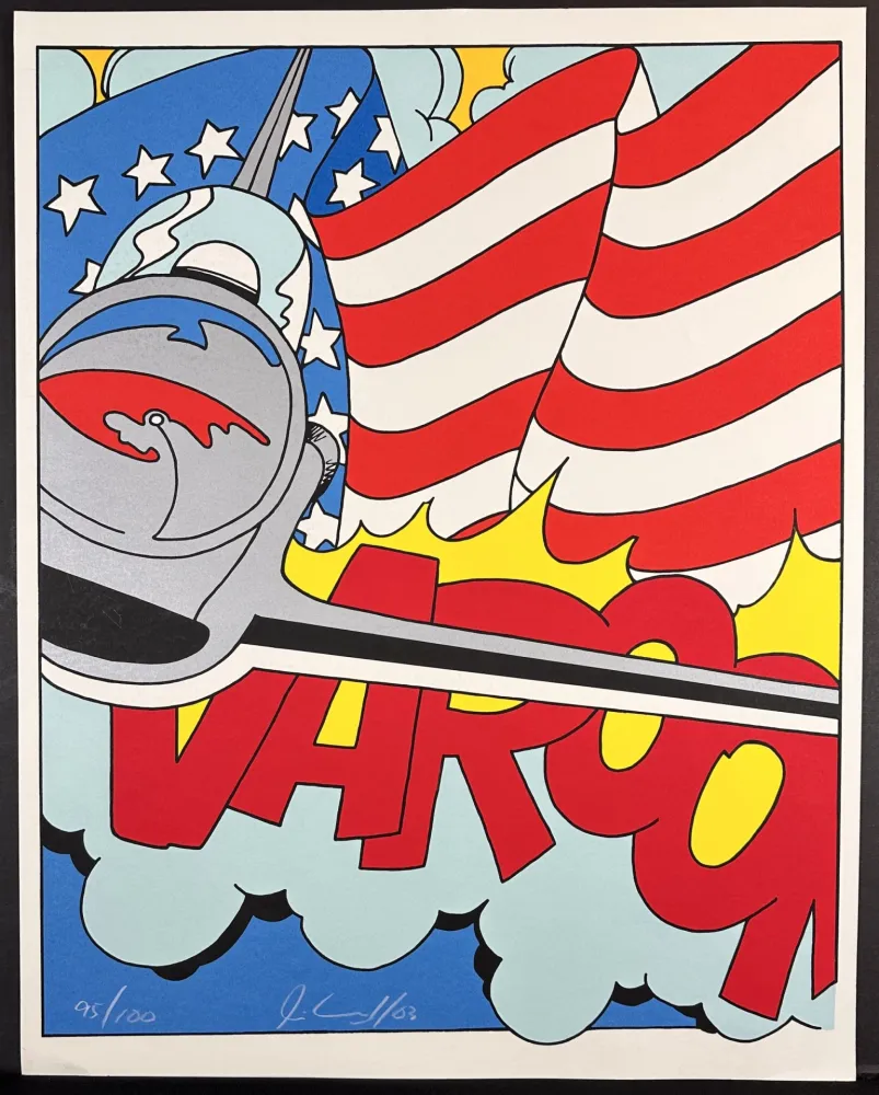 Lithografie Crash - Thunderbird Alumni