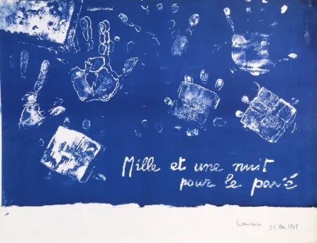 Lithografie Cremonini - Mille et une nuits pour le pavé