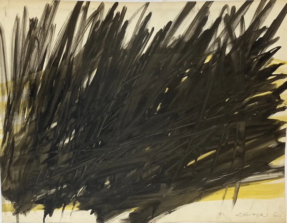 Geen Techniek Criton - Jean Criton (1930-2022). Encre sur papier, 1960