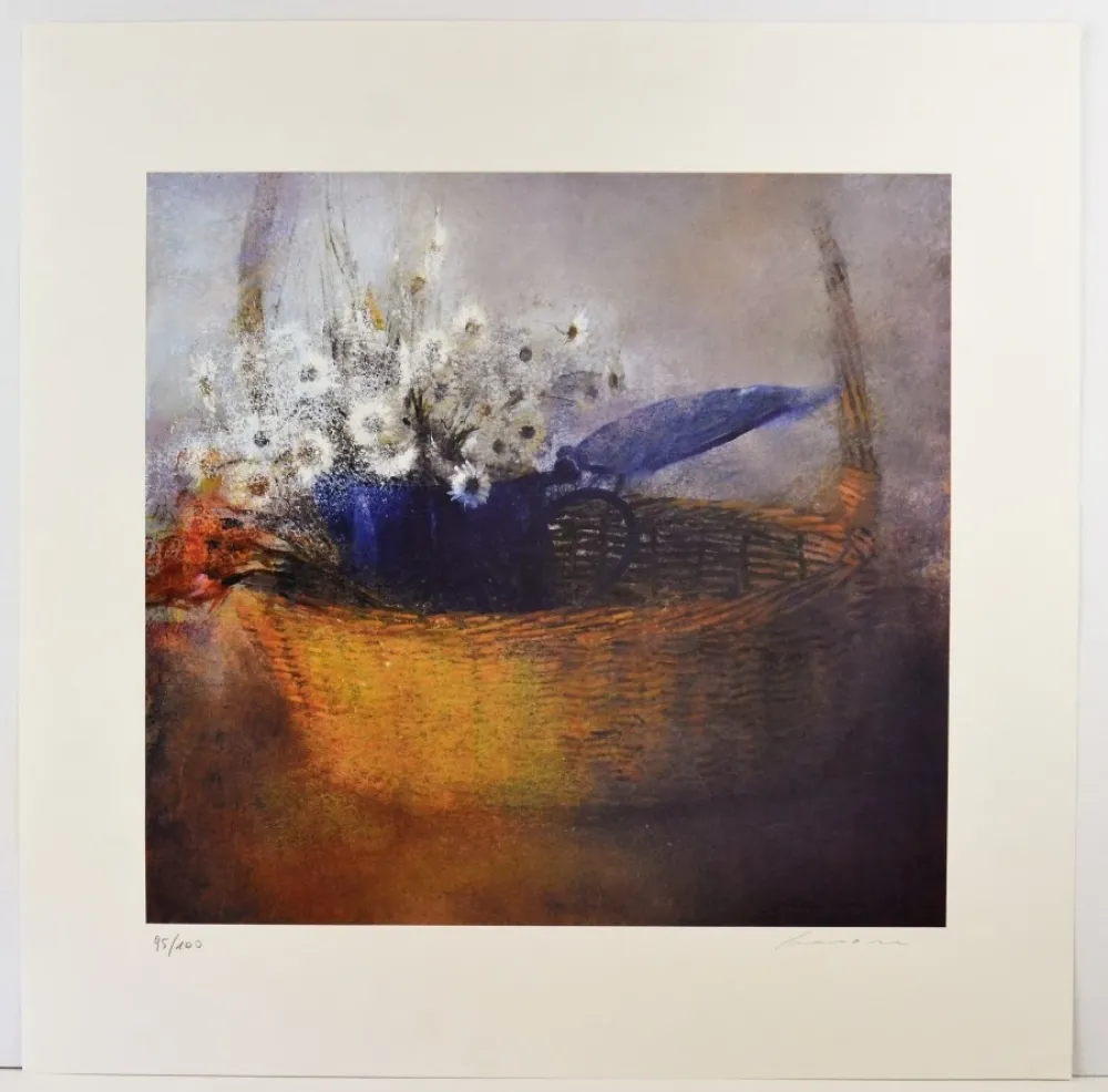 Lithografie Crociara - Fiori di campo