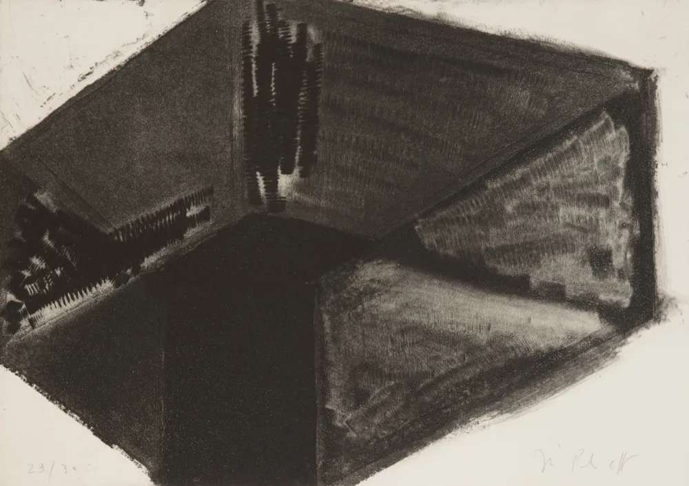 Ets En Aquatint Croft - Untitled