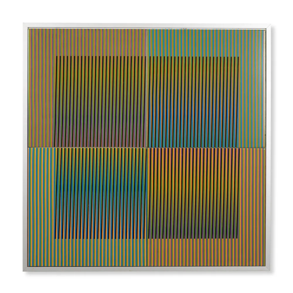 Keramiek Cruz-Diez - Couleur Additive, Serie 14