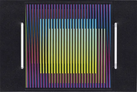 Multiple Cruz-Diez - Cromointerferencia Manipulable